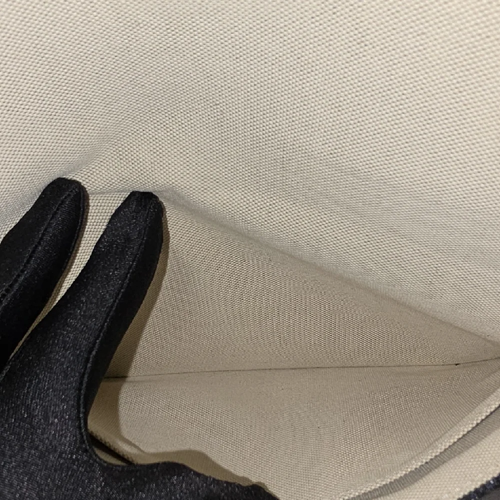 AUTHENTIC CHRISTIAN DIOR Oblique Flap Pouch Clutch Navy Blue - Picture 11 of 16